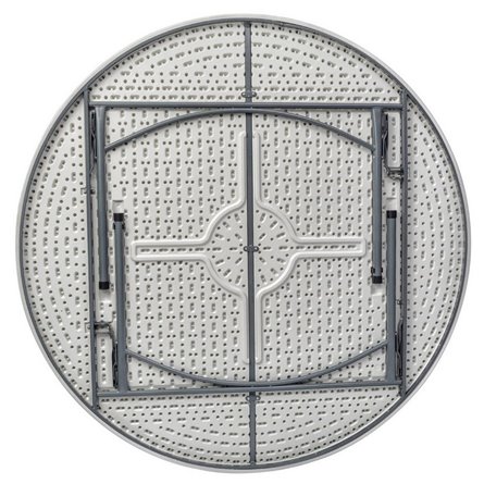 круглый складной пластиковый Кейт 160, стальной каркас, полиэтилен высокой плотности HDPE