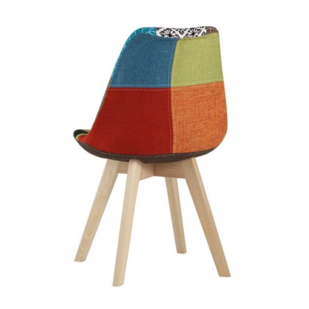 обеденный FRANKFURT обивка ткань пэчворк ножки массив бука