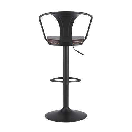 TOLIX ARMS SOFT черный каркас сталь