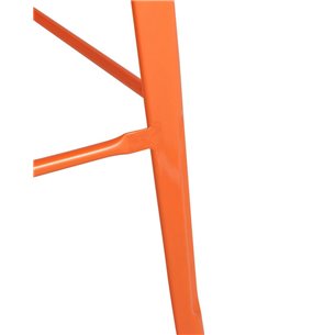 Tolix Wood оранжевый глянцевый, металл, пластик