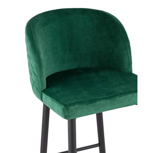 Оскар велюр изумрудный, обивка из практичной и устойчивой к истиранию мебельной велюровой ткани,