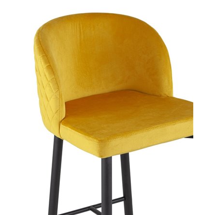 Оскар велюр оранжевый, обивка из практичной и устойчивой к истиранию мебельной велюровой ткани,