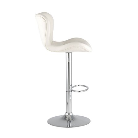 PORSCHE белый экокожа, прострочка, газлифт, хром