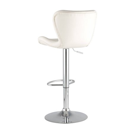 PORSCHE белый экокожа, прострочка, газлифт, хром