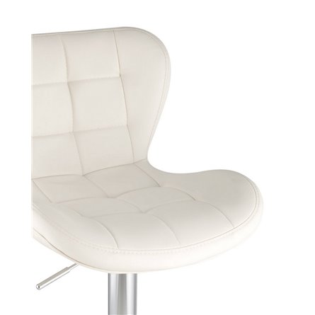 PORSCHE белый экокожа, прострочка, газлифт, хром