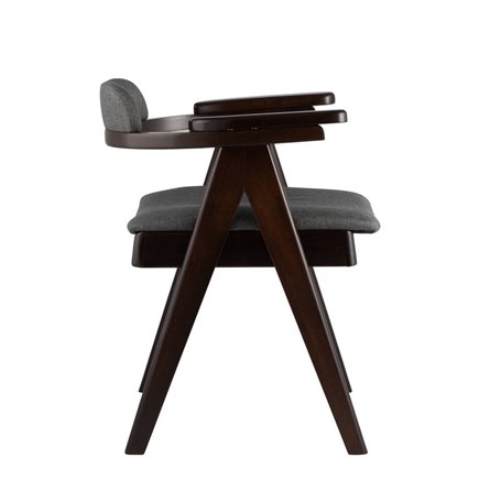 OLAV мягкое тканевое темно-серое сиденье