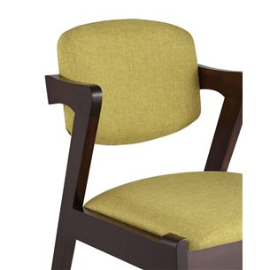 VIVA мягкое зеленое сиденье, деревянный каркас из массива гевеи