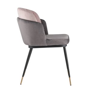 Пенелопа мягкий серый обивка вельвет