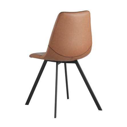 Саксон коричневый, удобное сиденье, металлические ножки