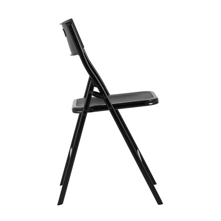 банкетный LITE черный, высокопрочный пластик, металлический каркас