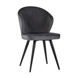 Танго велюр серый