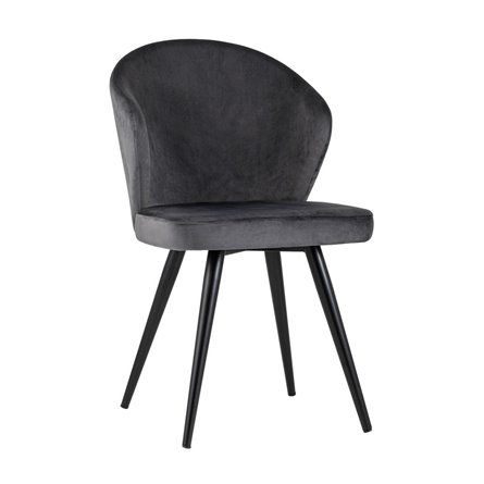 Танго велюр серый