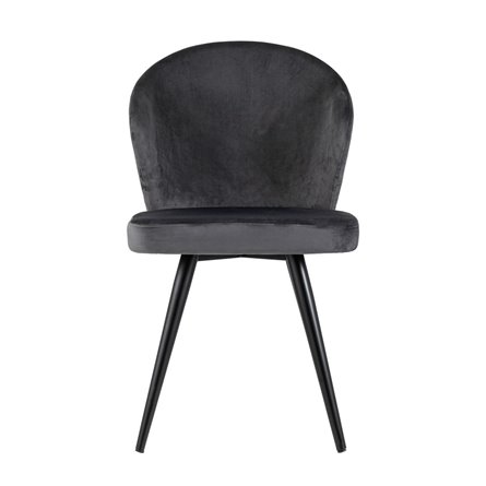 Танго велюр серый