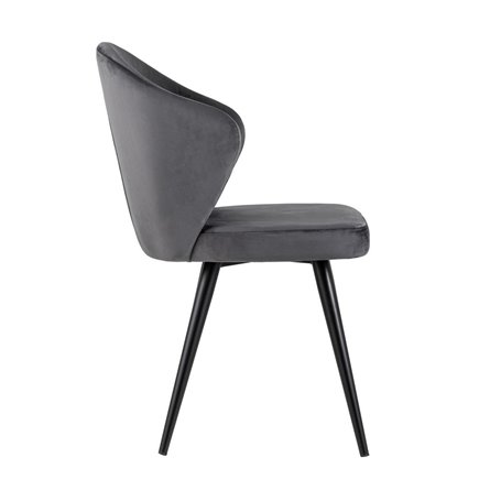 Танго велюр серый