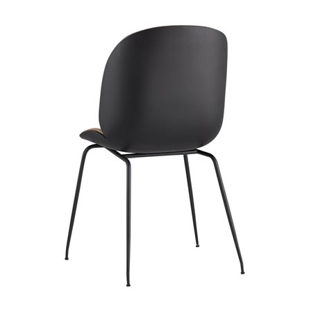 Beetle PU бежевый, металлический каркас, черные ножки