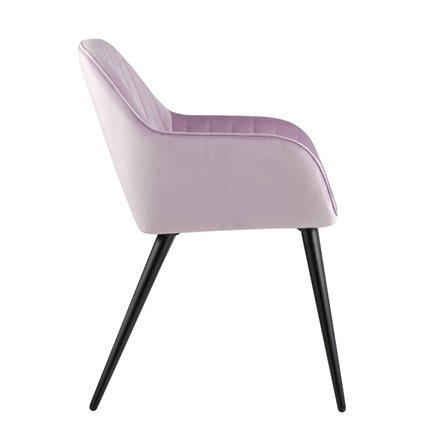 Кристи сиреневое мягкое обивка велюр