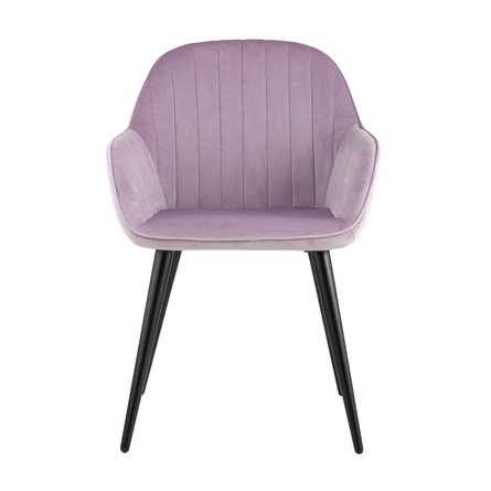 Кристи сиреневое мягкое обивка велюр