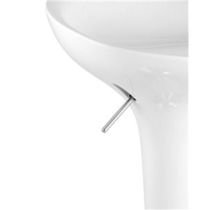 Bomba (Бомба) белый газ-лифт, пластик, хром