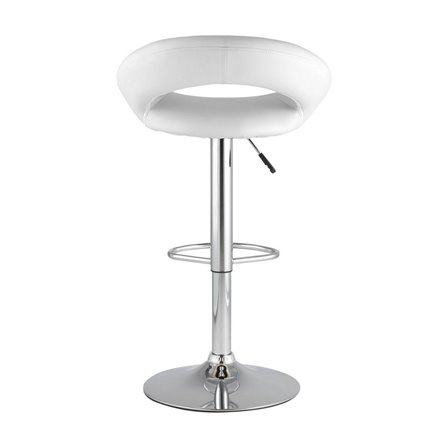 Купер белый кожаное сиденье, газлифт