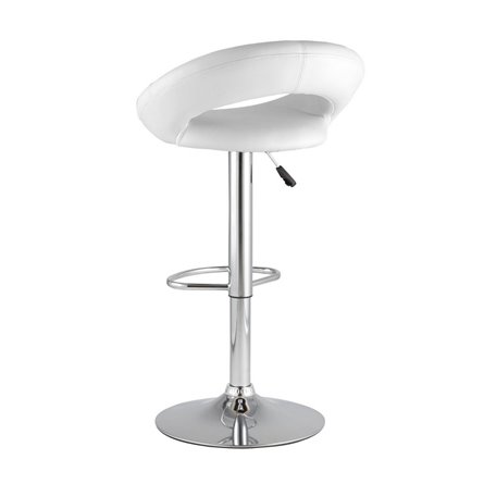 Купер белый кожаное сиденье, газлифт