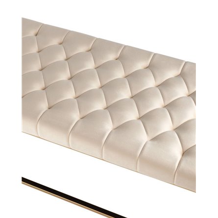 ИНСИГНИЯ бежевая велюр нержавеющая сталь