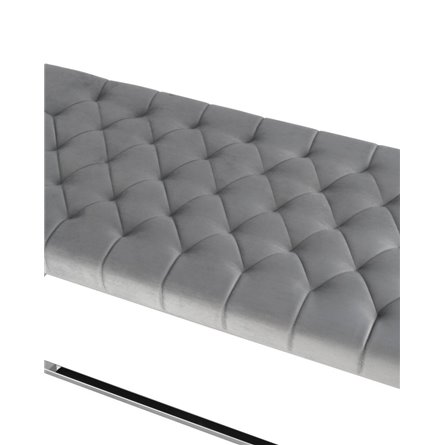 ИНСИГНИЯ серый велюр нержавеющая сталь серебро