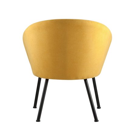 Декстер мягкое оранжевое тканевое