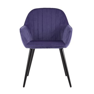 Кристи синее мягкое обивка велюр