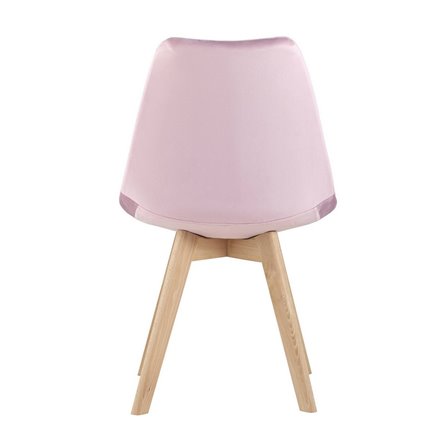 обеденный FRANKFURT обивка велюр цвет розовый