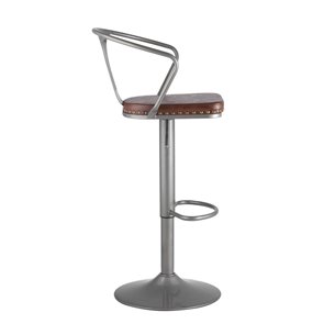 Tolix ARMS SOFT барный серебристый