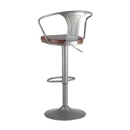 Tolix ARMS SOFT барный серебристый