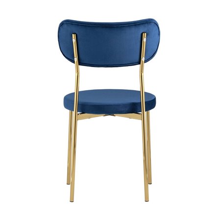 Libra БЕЛЫЙ, белый пластик, ножки оттенка естественного дерева