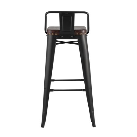 Tolix SOFT черный матовый экокожа