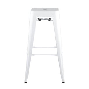 Tolix белый глянцевый, металл, пластик