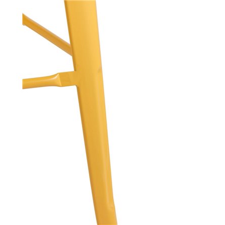 Tolix желтый глянцевый, металл, пластик