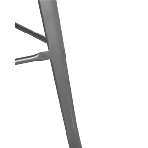 Tolix серебристый матовый, металл, пластик