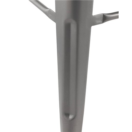 Tolix WOOD серебристый матовый, металл с порошковым покрытием, светлое дерево, металл