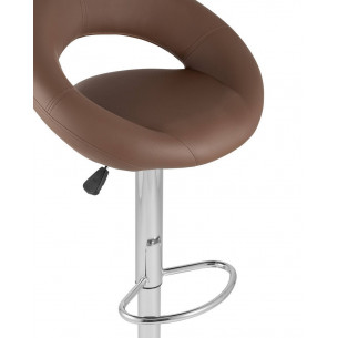 Купер коричневый кожаное сиденье, газлифт