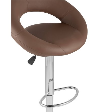 Купер коричневый кожаное сиденье, газлифт