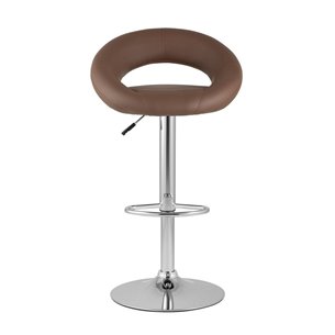 Купер коричневый кожаное сиденье, газлифт