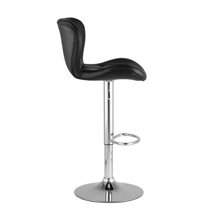 PORSCHE черный экокожа, прострочка, газлифт, хром