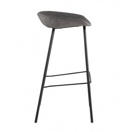 Beetle Lite PU серый, металлический каркас, черные ножки