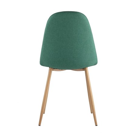 Валенсия зеленый, металлический каркас с принтом