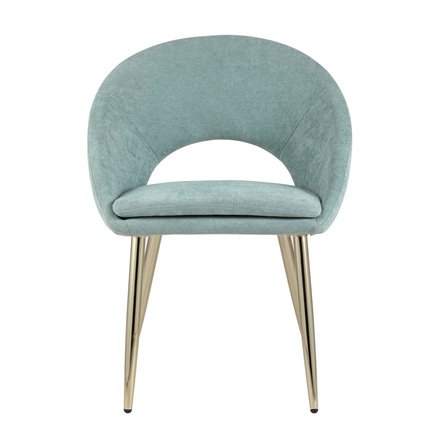 обеденный Кензи мягкая обивка рогожка цвет мятный