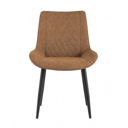 Невада коричневый, обивка из экокожи