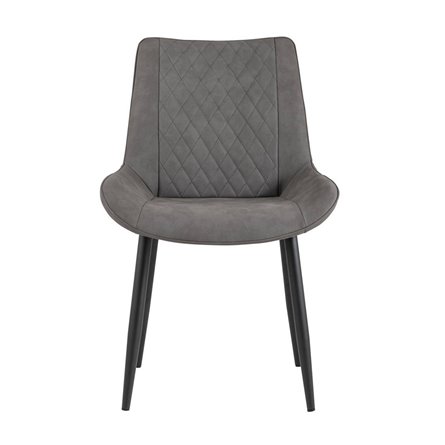 Невада серый, обивка из экокожи