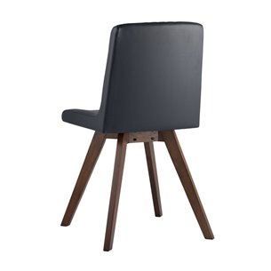 MARTA синяя обивка из экокожи