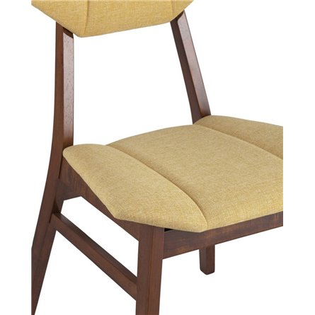 TOR желтая мягкая обивка, деревянный каркас из массива гевеи