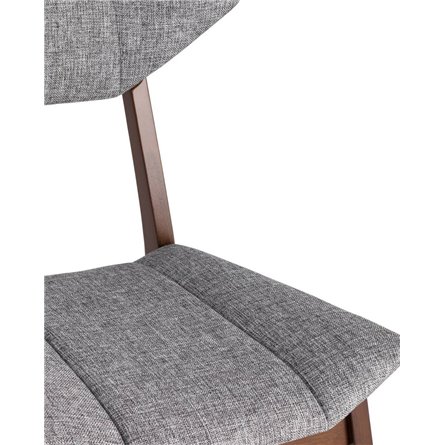 TOR серая мягкая обивка, деревянный каркас из массива гевеи