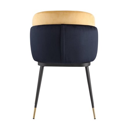 Пенелопа мягкий синий обивка вельвет